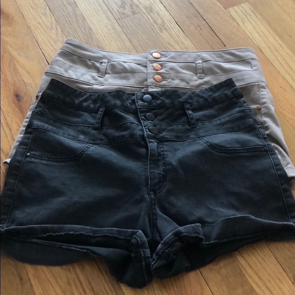 Bundle of High Waisted Shorts